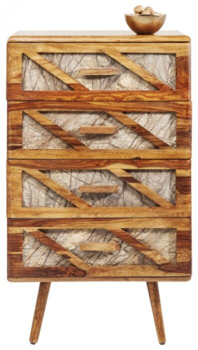 kare design комод yukon, коллекция "юкон" 70*122*40, палисандр, манго, коричневый в Орле