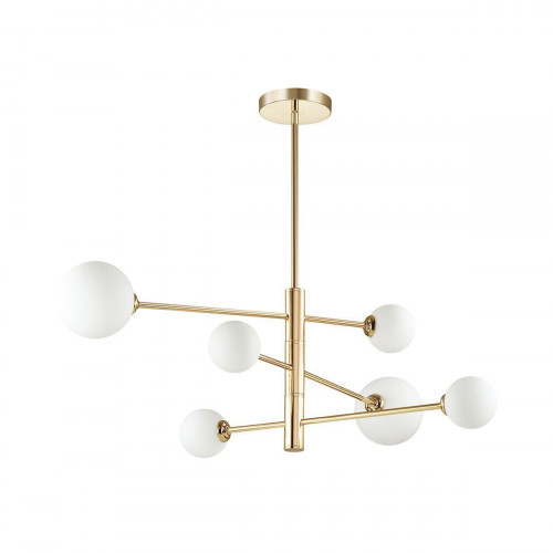 подвесная люстра lumion estelle 4418/6c белая в Орле