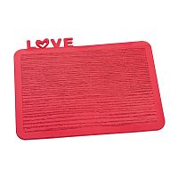 разделочная доска happy board love, красная в Орле