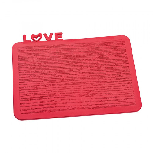 разделочная доска happy board love, красная в Орле