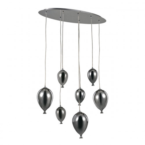 подвесная люстра ideal lux clown sp7 cromo в Орле