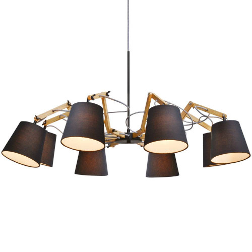 подвесная люстра arte lamp pinoccio a5700lm-8bk в Орле