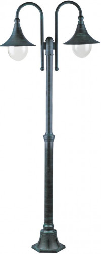 садово-парковый светильник arte lamp malaga a1086pa-2bg в Орле
