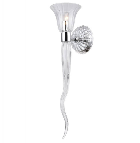 бра crystal lux linda ap1 chrome в Орле