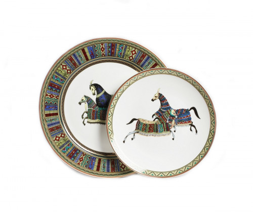 комплект тарелок antique (темная) в Орле