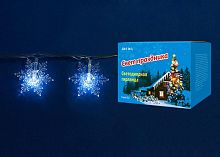светодиодная гирлянда «снежинки-1» 700см (07930) uniel uld-s0700-050/dta white ip20 snowflakes-1 в Орле