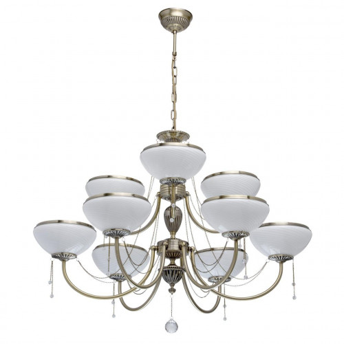 подвесная люстра mw-light фелиция 347019309 белая в Орле
