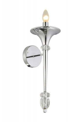 бра crystal lux miracle ap1 chrome в Орле