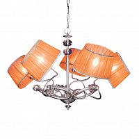 люстра 6900/5 00 v2568 от mm lampadari хром/оранжевая в Орле