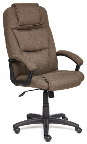 компьютерное кресло tetchair бергамо (крестовина пластик, обивка ткань) для руководителя в Орле
