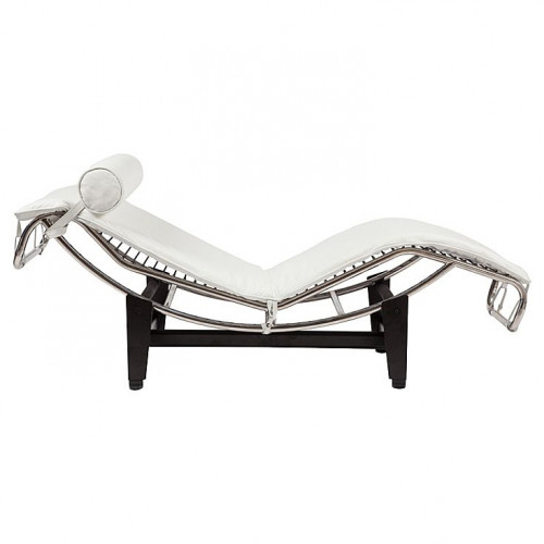шезлонг chaise longue lc4 белый в Орле