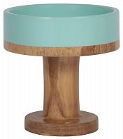 ваза настольная rustic chic bowl blue wood в Орле
