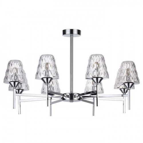 потолочная светодиодная люстра lumion gerana 3598/48cl хром в Орле