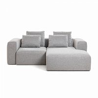 диван blok sofa 2 правый угол светло-серый от la forma (ex julia grup) в Орле