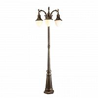 садово-парковый светильник arte lamp vienna a1317pa-3bn в Орле