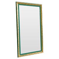 зеркало напольное в полный рост бирюзовое с золотой резьбой gracefulness в Орле