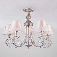 потолочная люстра eurosvet incanto 60069/5 серебро в Орле