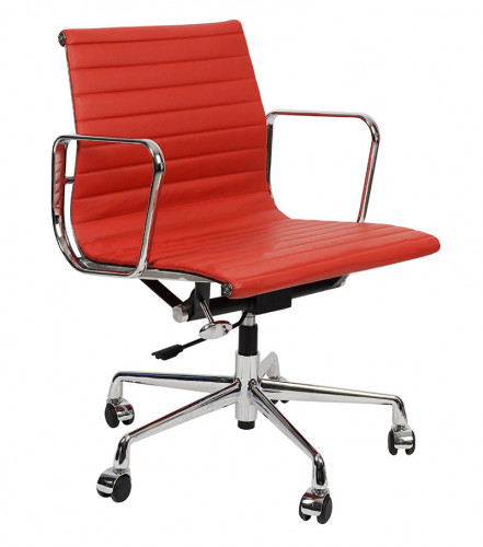 кресло eames style красная кожа в Орле