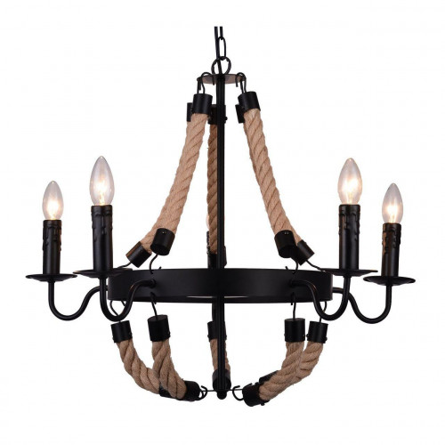 подвесная люстра arte lamp marsiglia a8956lm-5bk в Орле