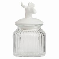декоративная банка с крышкой deer маленькая в Орле
