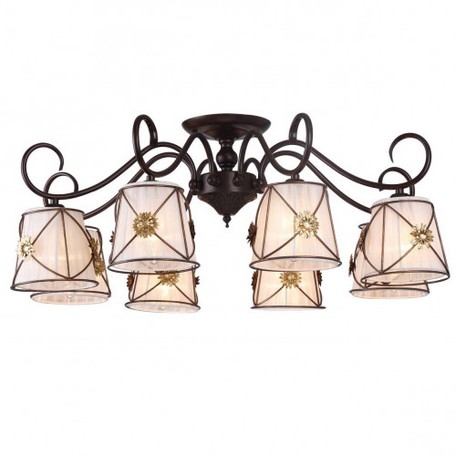 потолочная люстра arte lamp 72 a5495pl-8br в Орле