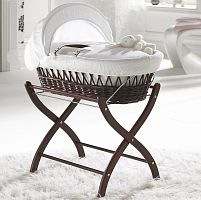 колыбель-переноска gift wicker moses basket темная, белое белье в Орле