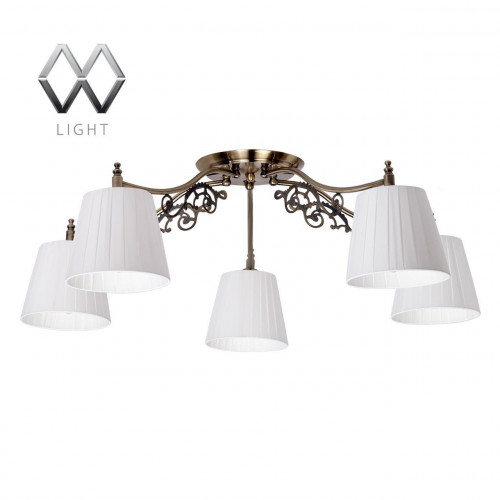 потолочная люстра mw-light моника 372011105 белая в Орле