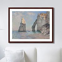 картина: the rock needle and the porte d'aval, 1885г. в Орле
