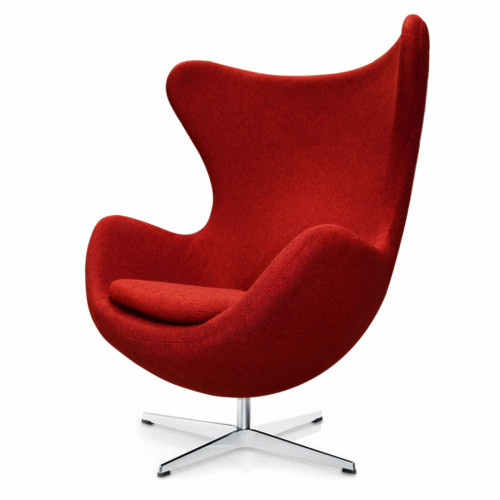 кресло egg chair темно-красное в Орле