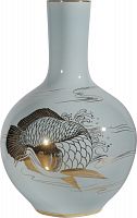 ваза настольная goldfish blue в Орле