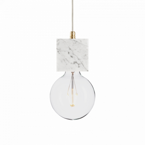 подвесной светильник marmor veldi bianco brass в Орле