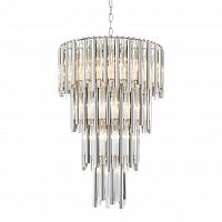 люстра gigi 13 nickel от delight collection прозрачная/никель в Орле