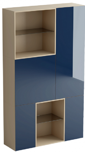 шкаф diamond 14 полок ясень, синий в Орле