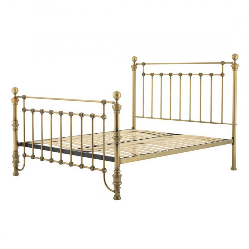 кованая двуспальная кровать 180х200 золотая blaine в Орле