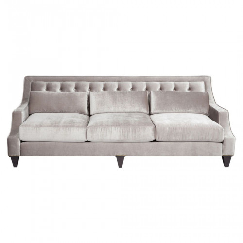 диван tufted прямой серый в Орле