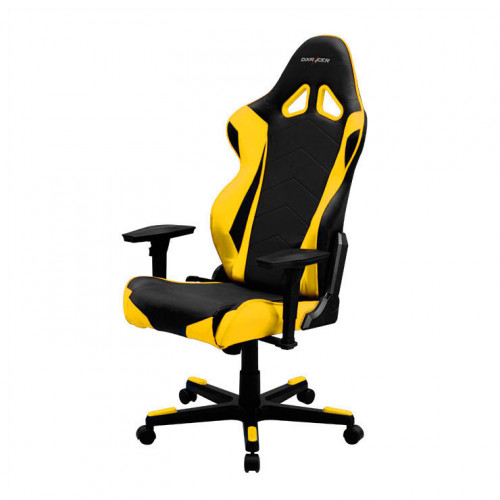кресло геймерское dxracer racing re0 черно-желтое в Орле