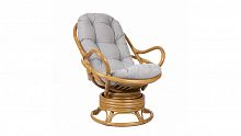 кресло-качалка swivel rocker коричневый в Орле