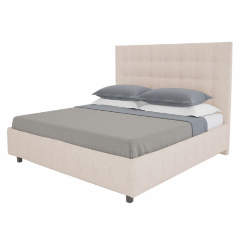 кровать двуспальная 160х200 светло-бежевая royal black в Орле