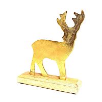 украшение декоративное golden raindeer, 22х18х5 см в Орле