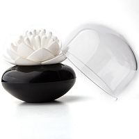 контейнер для хранения ватных палочек lotus черный-белый в Орле