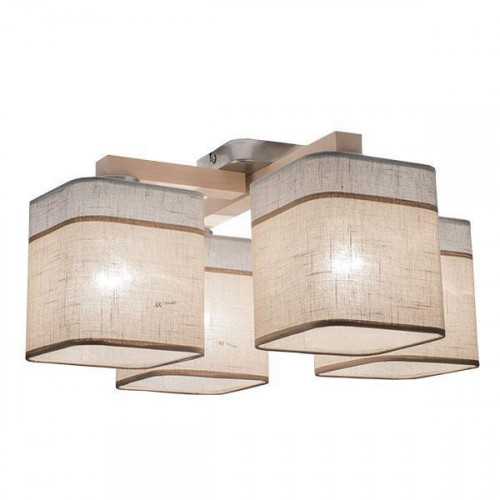 потолочная люстра tk lighting 1918 nadia white 4 в Орле
