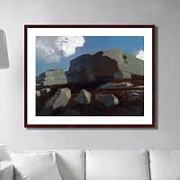 картина: landscape with rocks, near royan, 1875г. в Орле