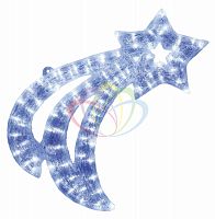 светодиодная фигура летящая звездочка 62см в Орле