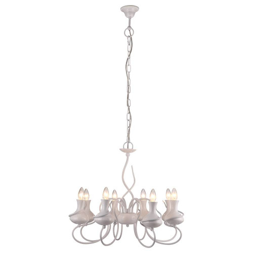 подвесная люстра arte lamp vaso a6819lm-8wh в Орле