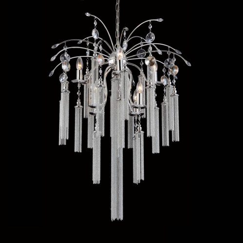подвесная люстра crystal lux ethno sp8 хром в Орле