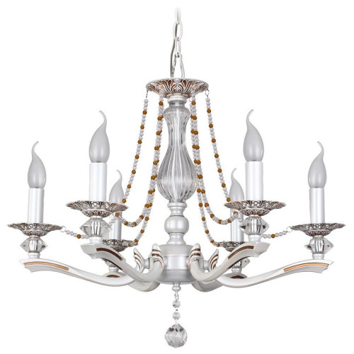 подвесная люстра idlamp eloisa 259/6-whiteplatina в Орле