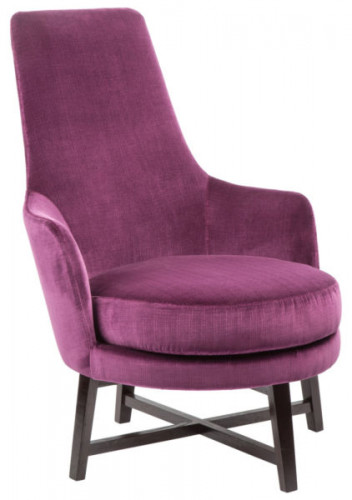 кресло home space violet фиолетовое в Орле