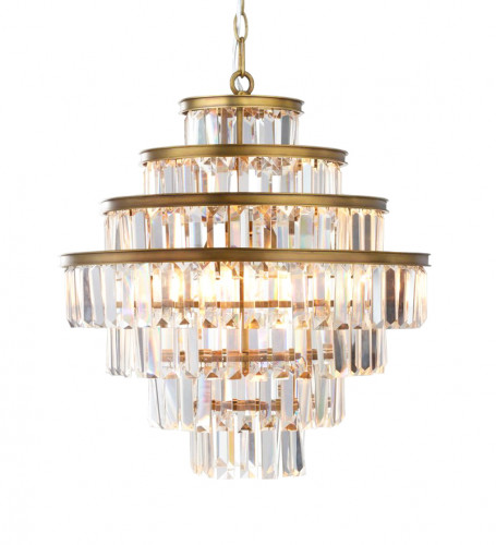 люстра alaine 50 латунь, прозрачное стекло в Орле