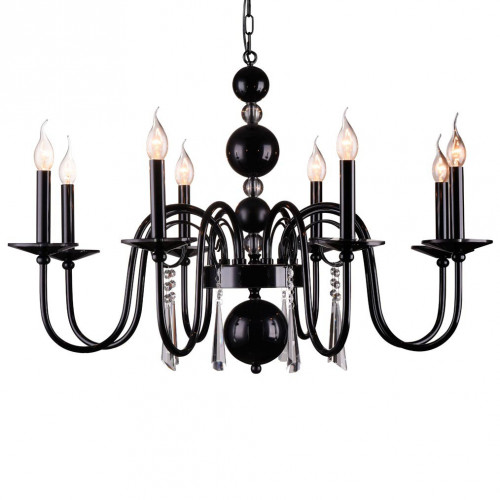 подвесная люстра newport 32208/c black в Орле