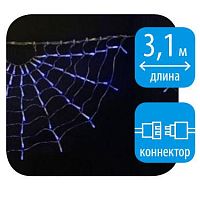 занавес светодиодный «радуга-1» 310см синий (ul-00001409) uld-e3104-288/dtk blue ip20 rainbow-1 в Орле